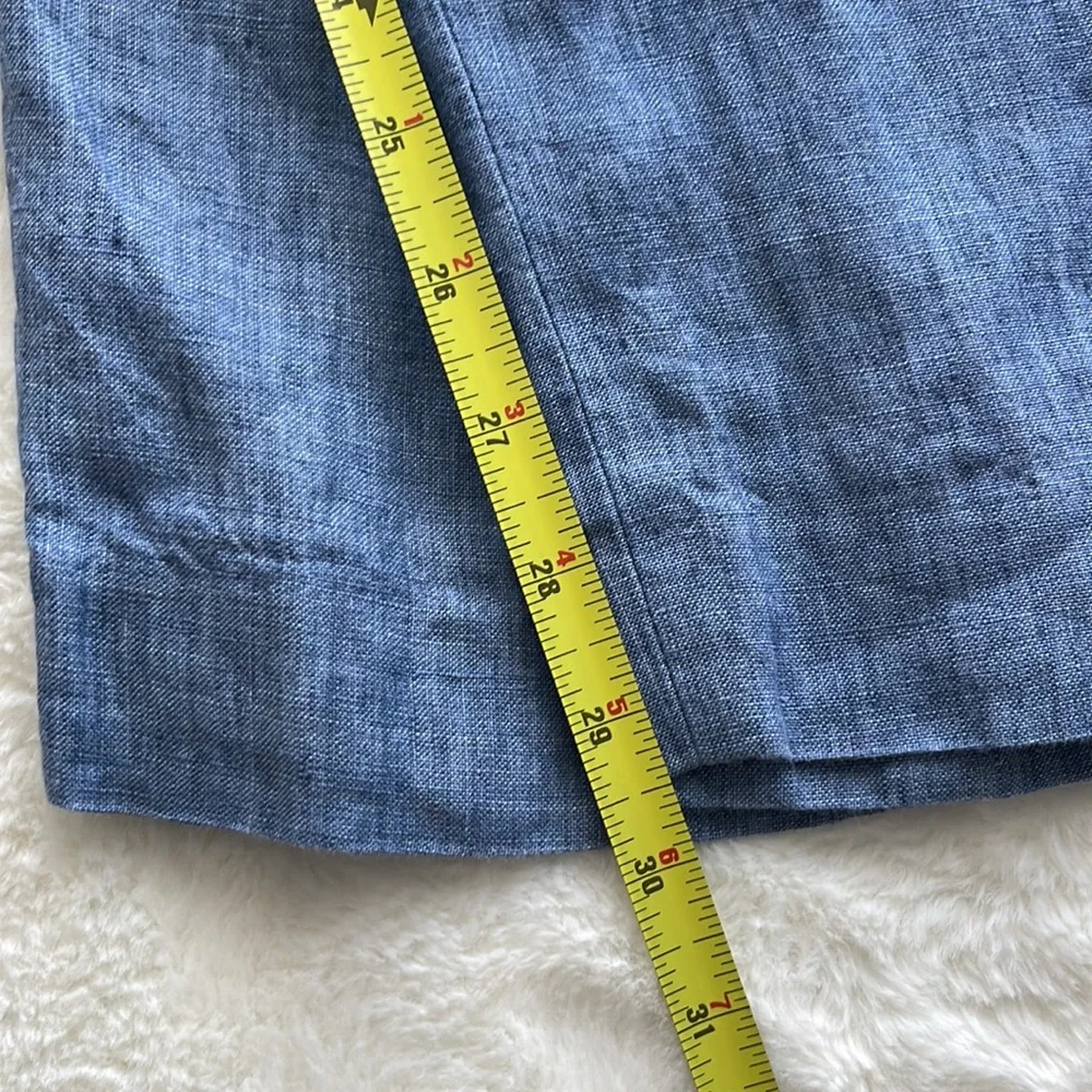 H&M Mens 100% Linen Pants Sz 34R